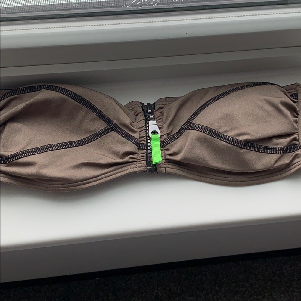 H and M bikini strapless top